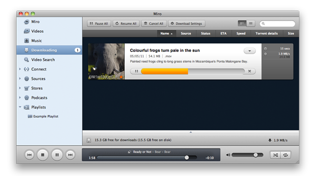 miro media player download